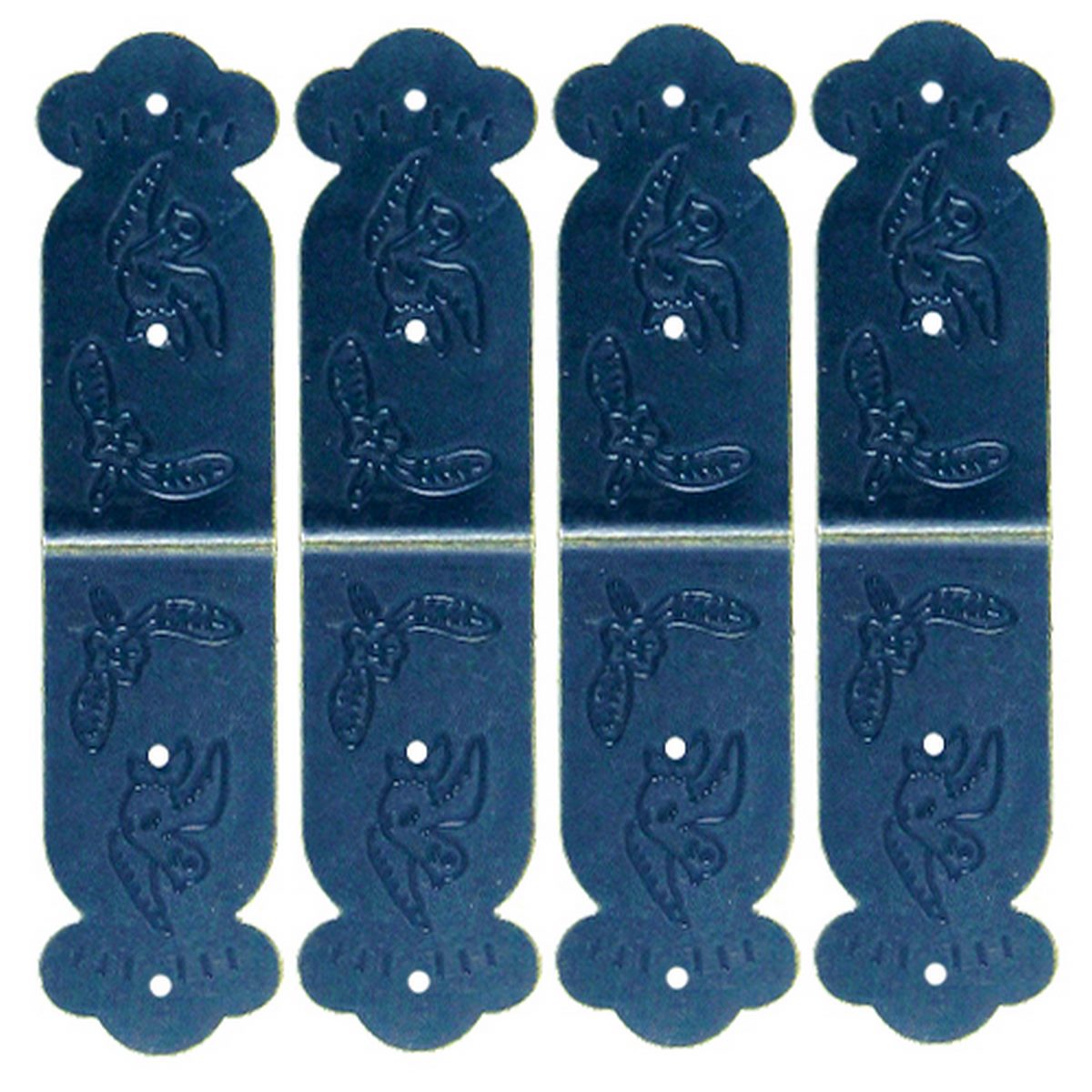 jags-mumbai Pendant "Craft Fitting Corner Side Metal 4pcs CB074 - Perfect for Sturdy and Elegant Craft Projects"
