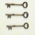 jags-mumbai Pendant Craft Metal Charms Key Medium 3pcs CMCK01