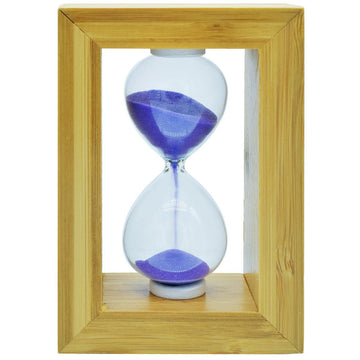 Wooden Hourglass 4.6 x 3inch (Medium)