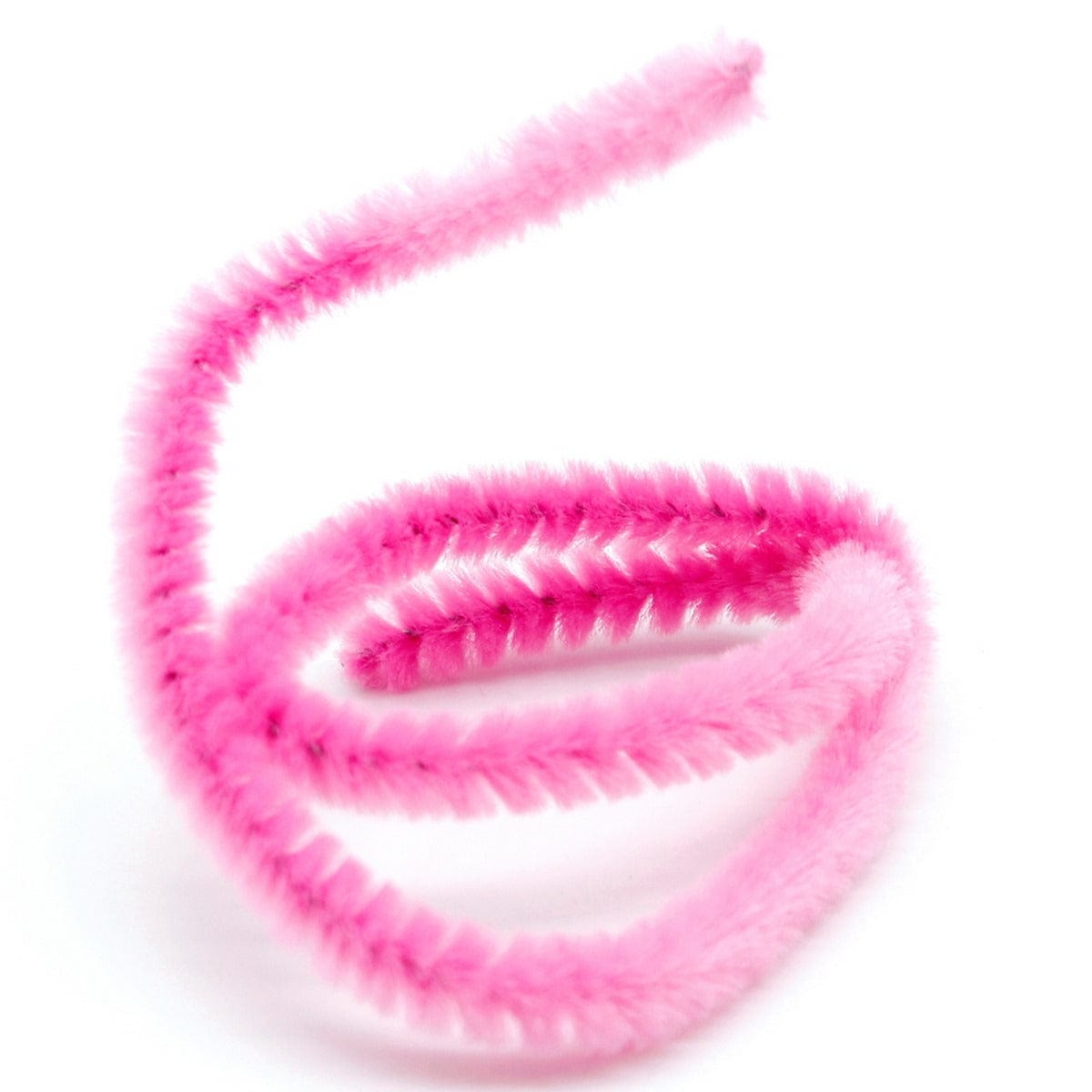 jags-mumbai Pom-Pom Ball Pipe Cleaner Craft Decorative Roll 100pcs Baby Pink FS-MTBPK