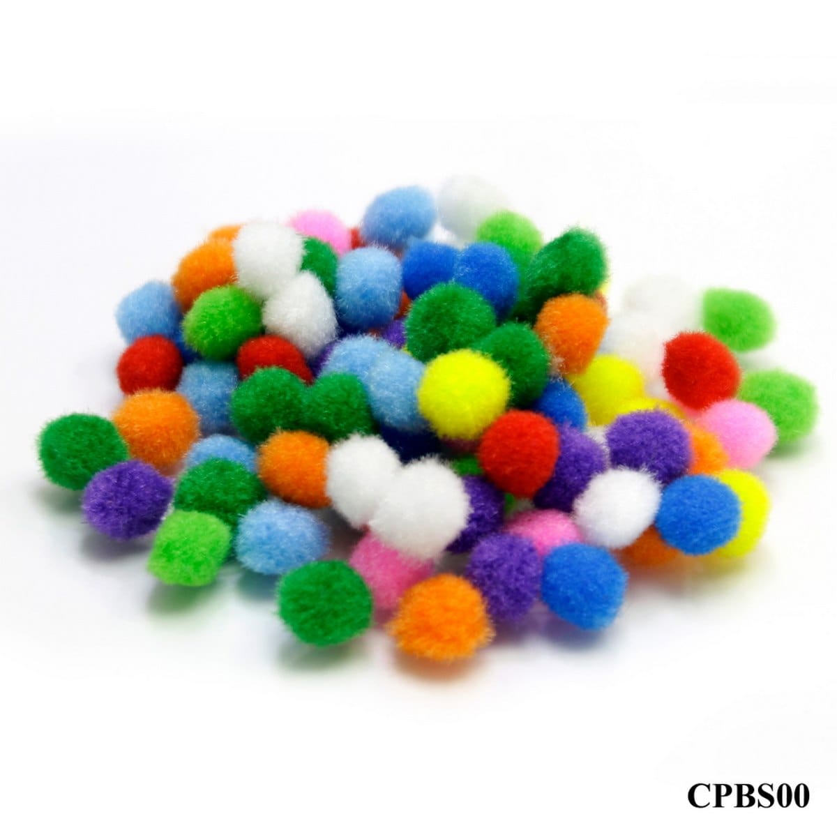 jags-mumbai Pompom & Pipe cleaner Pom Pom Ball Small 1mm 100pcs