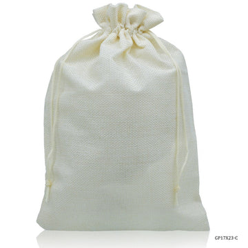 Gift pouch cloth cream colour XXl Big 5 No