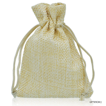 Gift Pouch Cloth Jute Colour Small 1 No Pack of 50pcs