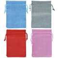 jags-mumbai Pouch jute pouch assorted colour Pack of 50pcs