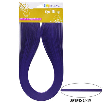 jags-mumbai Qilling Paper Quilling Strip 3mm Purple