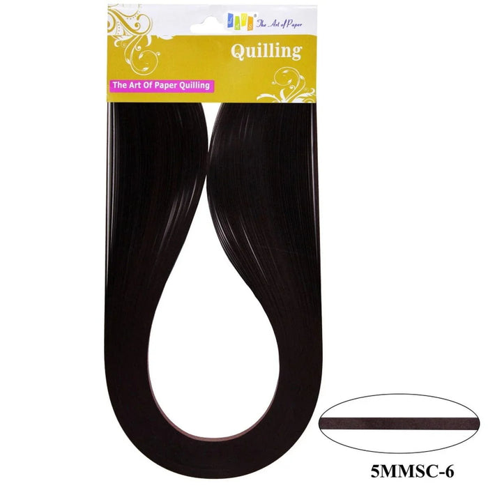 Brown Quilling Strip 5mm | Pack Of 1