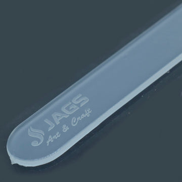 Jags Plastic Stick White 12Pcs Set JPSW12P