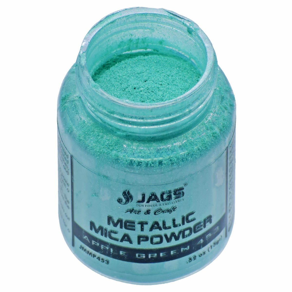 jags-mumbai Resin And Pigments Jags Metallic Mica Powder 15Gms Apple Green 453 JMMP453