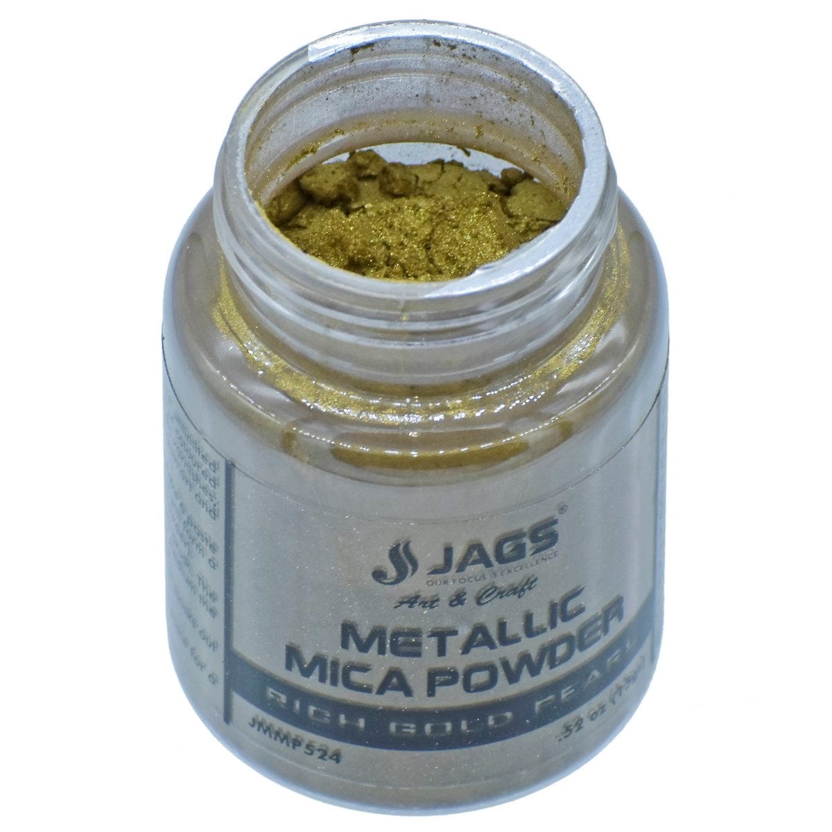 jags-mumbai Resin And Pigments Jags Metallic Mica Powder 15Gms Rich Gold Pearl JMMP524