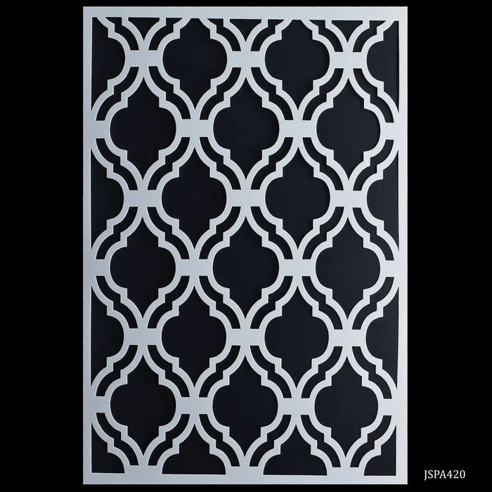 jags Drawing Stencil Plastic A4 Wall decoration  Design
