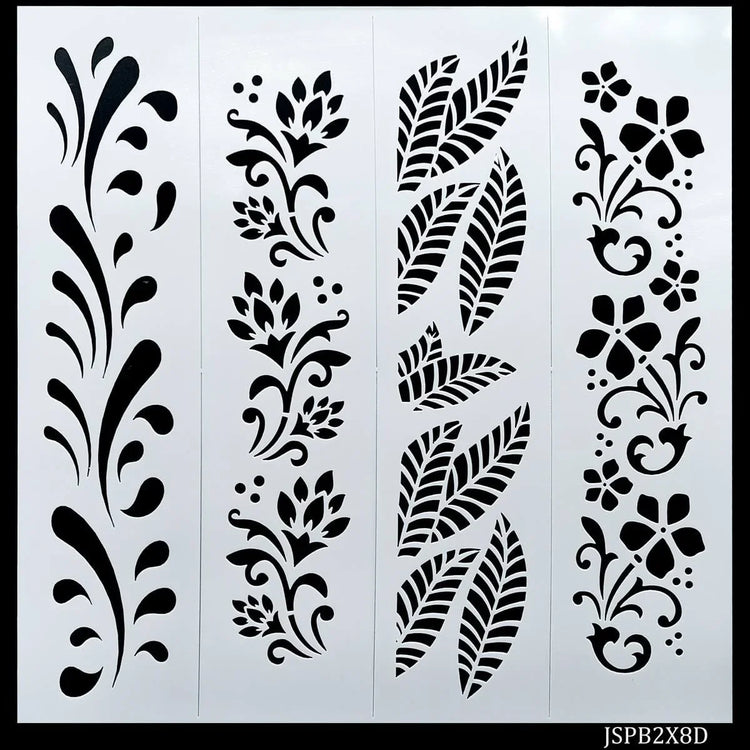 Stencil Pattern Basic Explore Basic stencil designs at Rs.40, Shop Online from Inkarto