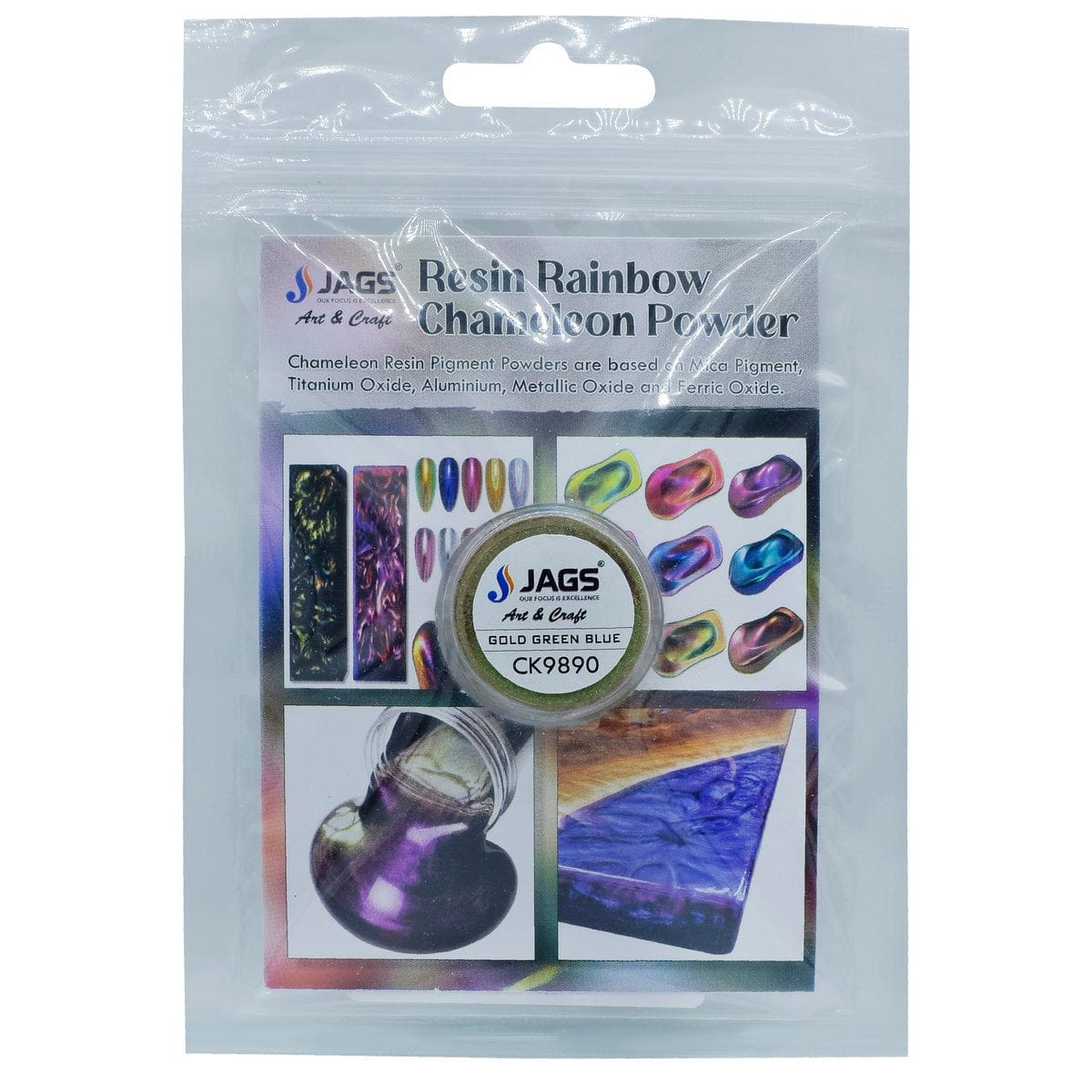 jags-mumbai Resin Pigment Enhance Your Art with Stunning Resin Chameleon Powder