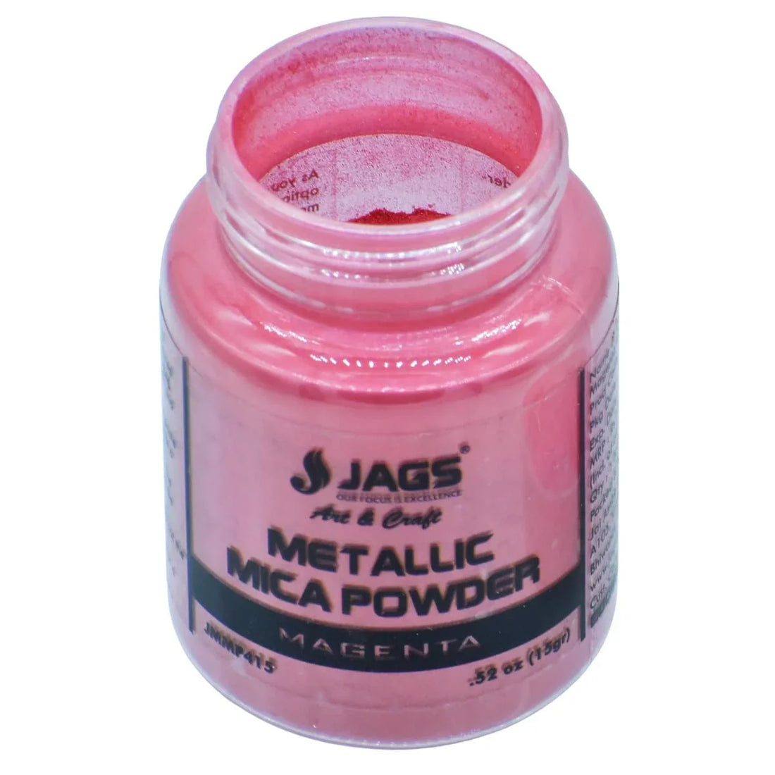 jags-mumbai Resin Pigment Jags Metallic Mica Powder  15Gms Magenta JMMP415