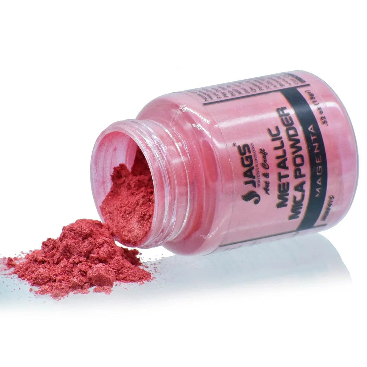 jags-mumbai Resin Pigment Jags Metallic Mica Powder  15Gms Magenta JMMP415