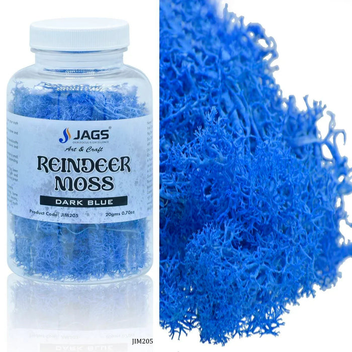 Jags Reindeer Moss 20  Grams Dark Blue