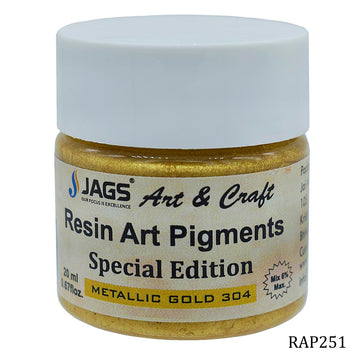 Resin Art Pigments 20ML Metallic Gold 304 RAP251