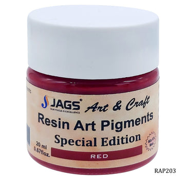 jags-mumbai Resin Pigment Resin Art Pigments 20ML Red RAP203