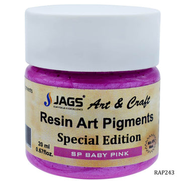 jags-mumbai Resin Pigment Resin Art Pigments 20ML Sp Baby Pink RAP243