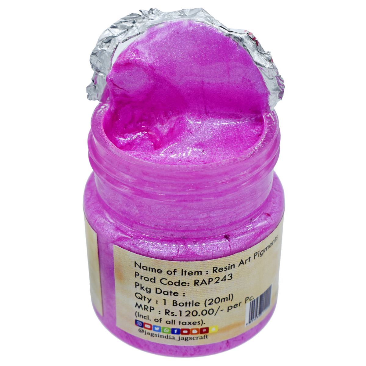 jags-mumbai Resin Pigment Resin Art Pigments 20ML Sp Baby Pink RAP243