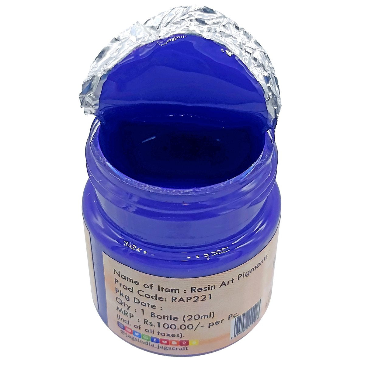 jags-mumbai Resin Pigment Resin Art Pigments 20ML Violet RAP221