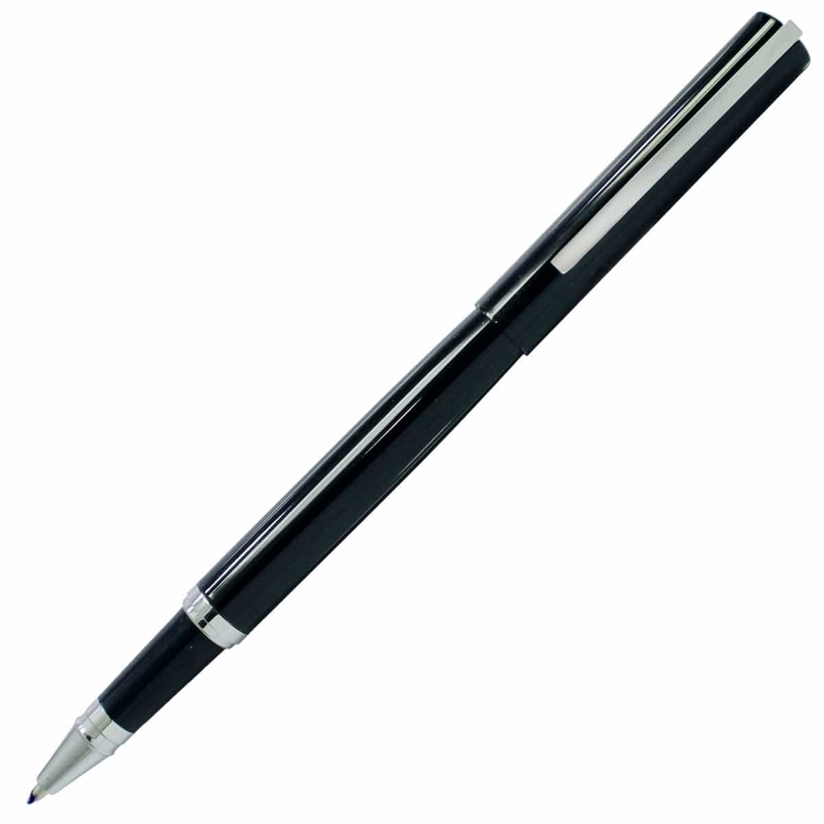 jags-mumbai Roller Pens Elevate Your Writing Experience with the Roller Pen Black Silver Clip 715RPBKSC