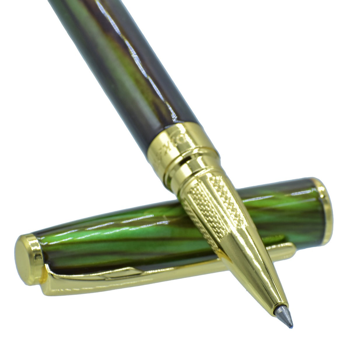 jags-mumbai Roller Pens Roller Pen Color Golden Clip 8075RPC