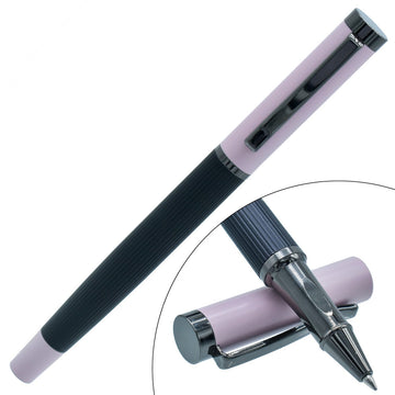 Roller Pen (Half  Black Half Pink)