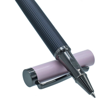 Roller Pen (Half  Black Half Pink)