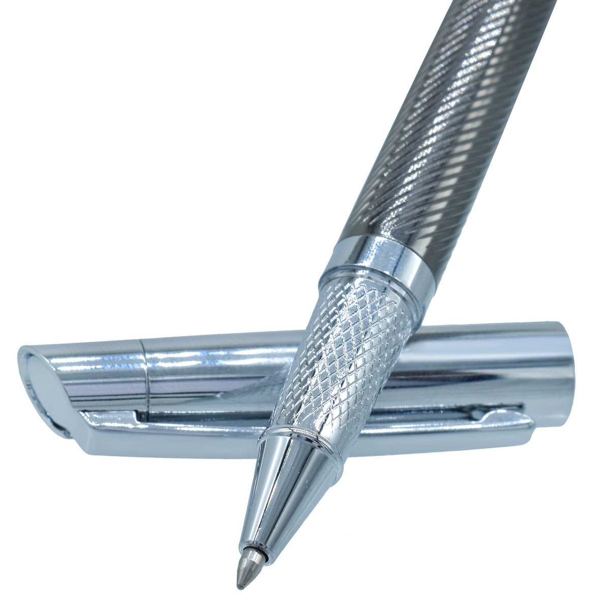 jags-mumbai Roller Pens Roller Pen Half Gum Metal and Silver Clip