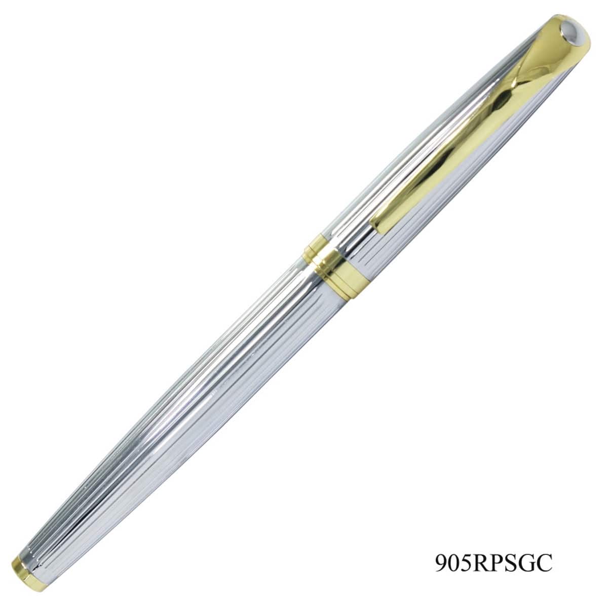 jags-mumbai Roller Pens Roller Pen Silver Golden Clip