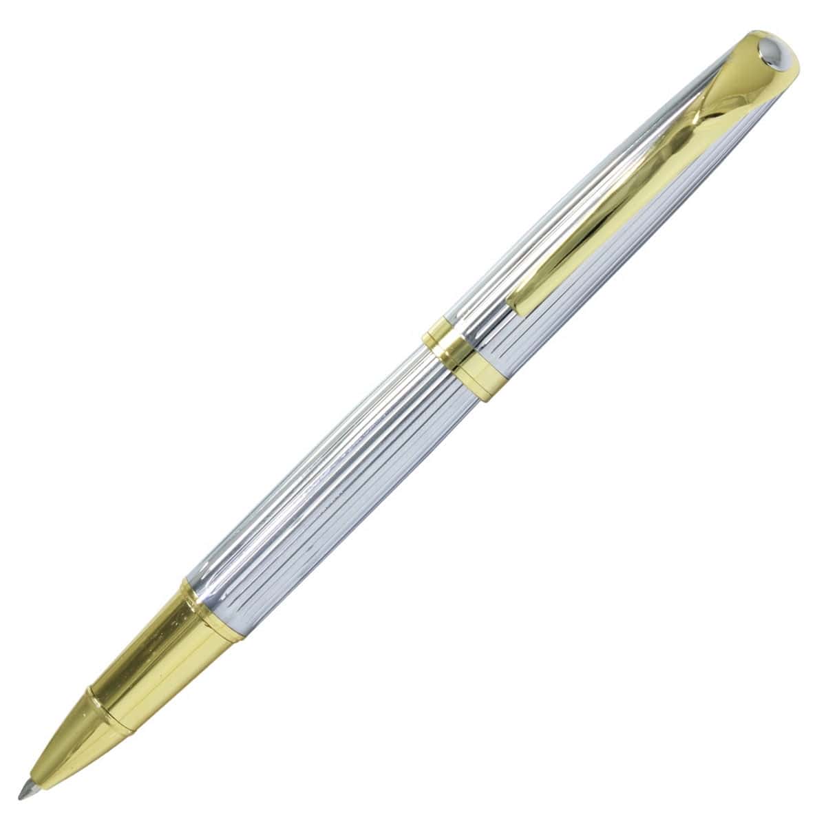 jags-mumbai Roller Pens Roller Pen Silver Golden Clip