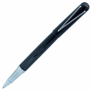 The Ultimate Writing Companion: Roller Pen Black Silver Clip 679RPBKSC