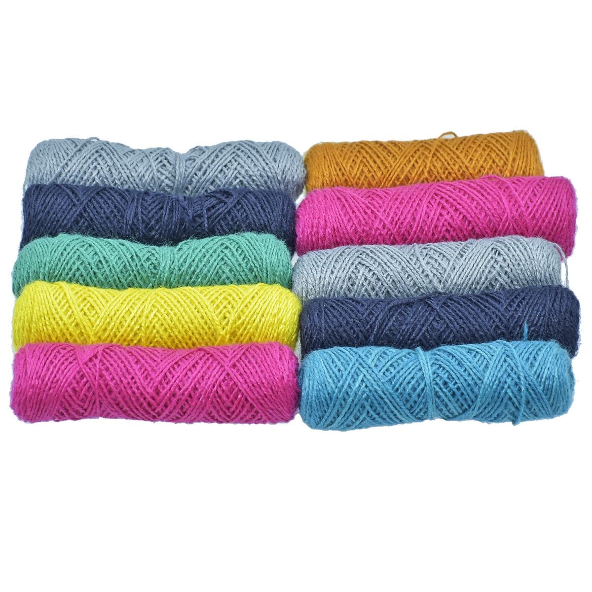 jags-mumbai Rope Jags Craft Cotton Rope Colour (10pcs) - JCCR01