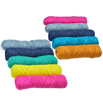 Jags Craft Cotton Rope Colour (10pcs) - JCCR01