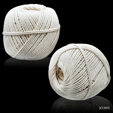 Jags Craft Cotton Rope Natural Color 2pcs JCCR05