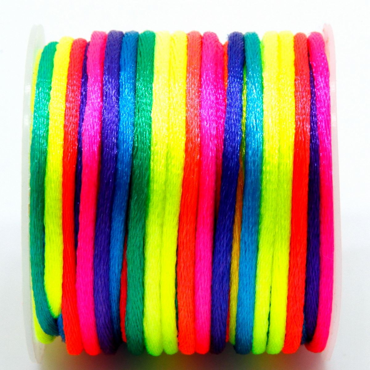 jags-mumbai Rope & Lace Neon Multicolored Thread 12pcs