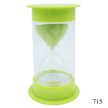 Sand Timer Plastic Round Double Glass Minute