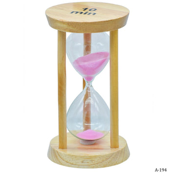 jags-mumbai Sand & Clock Timers Sand Timer Wooden Raund Model 10 Minutes