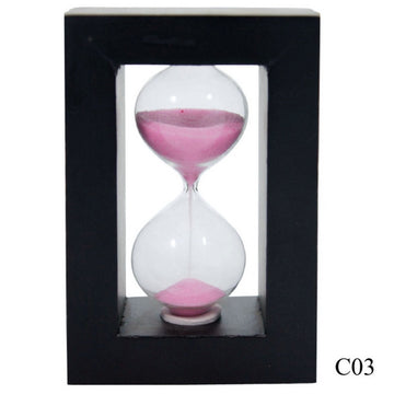 Sand Timer Wooden Small 3.4 x 2.3inch