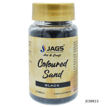 Jags Coloured Sand 160Gms Black No 13