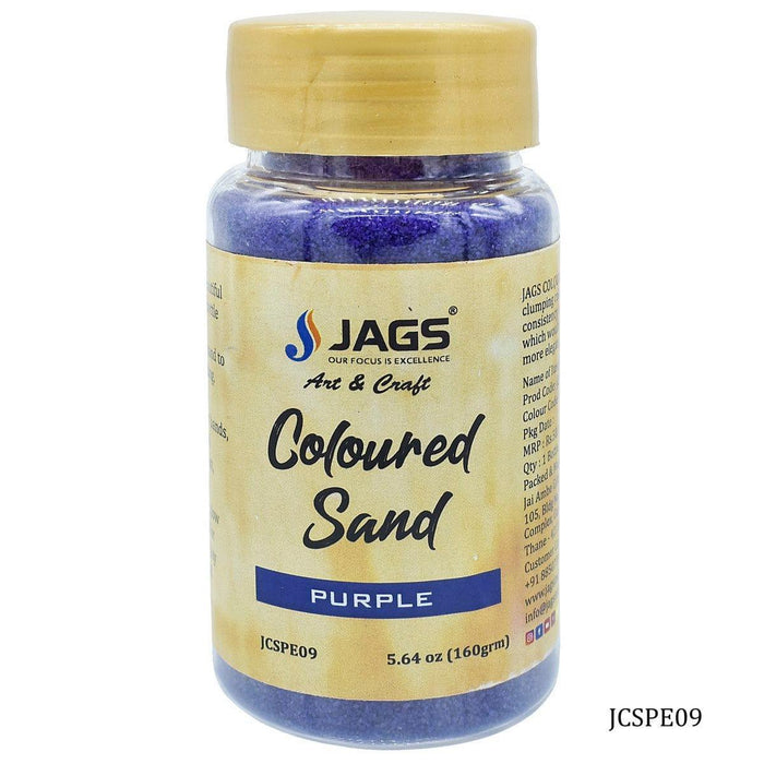 Jags Coloured Sand 160Gms Purple