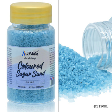 Jags Coloured Sugar Sand 150Gms Blue JCS150BL