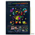 jags-mumbai Scrapbook Rainbow Scratch Art Book