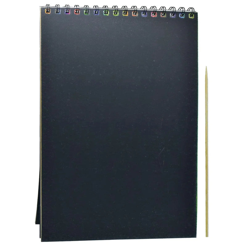 jags-mumbai Scrapbook Rainbow Scratch Art Book