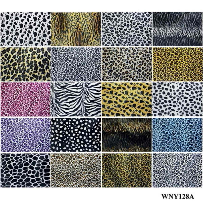 A4 Velvet Sticker Mix Design WNY128A