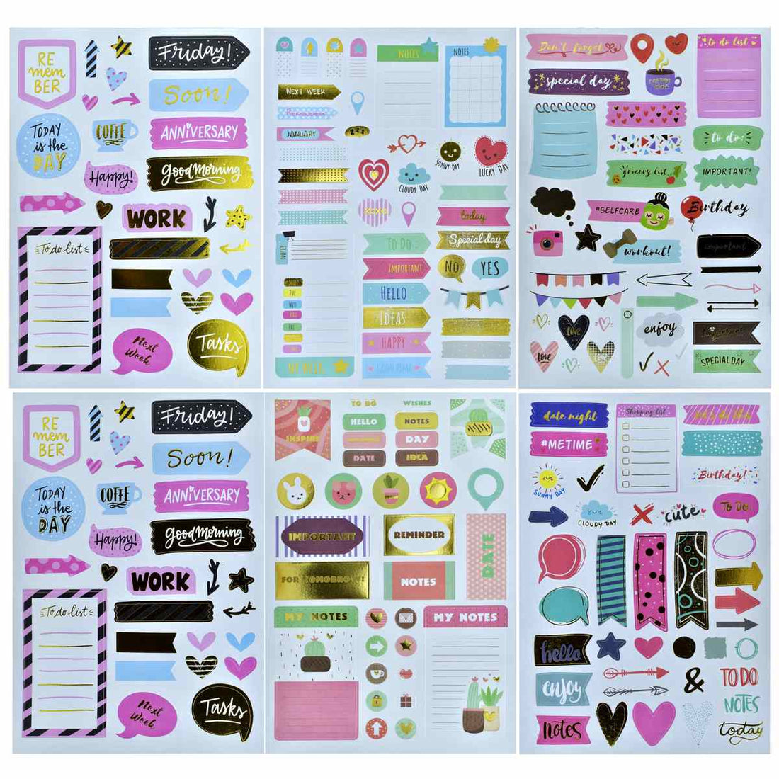 jags-mumbai scrapbook Stickers Sticker Monthly & Weekly Planner Stickers