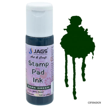 Craft Ink For Stamp Pad 30ml Dark Green