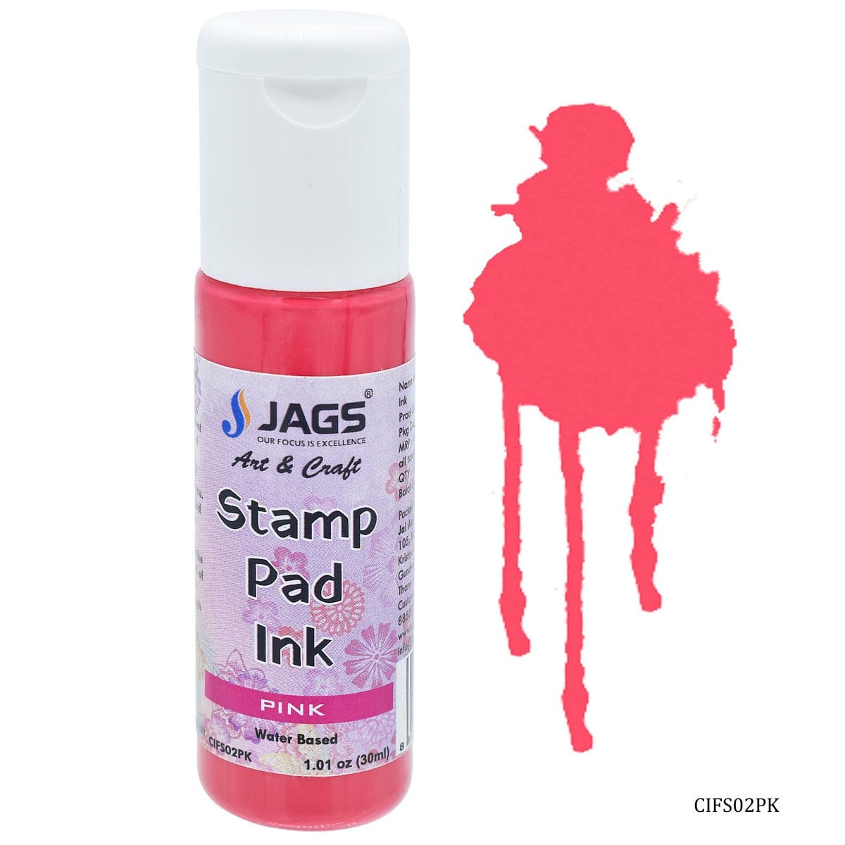jags-mumbai Self Inking Stamps Craft Ink For Stamp Pad
