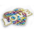 jags-mumbai Sequin Craft Sequin Heart Love Medium CFF-3