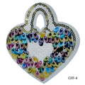 jags-mumbai Sequin Craft Sequines Heart Bag Medium